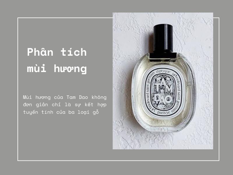 Phân tích các tầng hương của Tam Dao